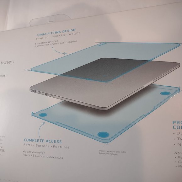 Speck SeeThru Hardshell Glossy case for MacBook Pro 13 inch - Picture 5 of 7